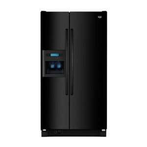 Maytag MSD2553WEB 25.0 cu. ft. Side by Side Refrigerator   Black 