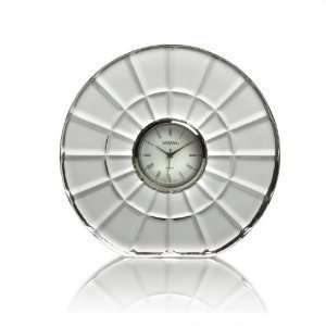  Mikasa 5065418 Classic Diamond 4 in. Crystal Clock