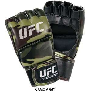 UFC Official Army Green Camo MMA Gloves w/ Free B&F Heart 