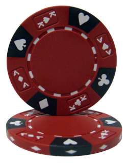 750 Ct Ace King Suited 14 Gram Poker Chip Set  