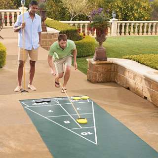 Frontgate Outdoor Pool Shuffle Board Game Portable set  