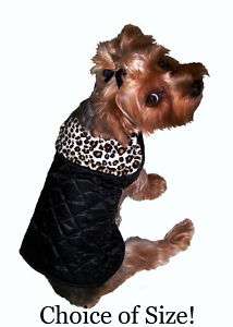 Dog Coat Quilted Jacket Clothes Shirt Chihuahua Yorkie  