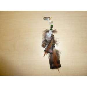  Turkey Flats High Quality Comb Clip in Feather Hair 