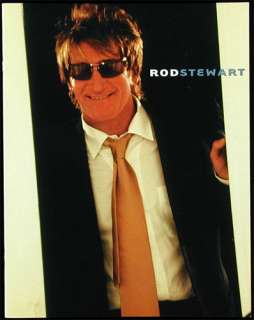 Rod Stewart 2001 Tour Program Book  