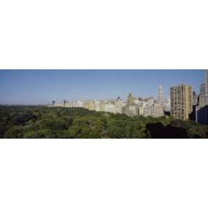  High Angle View of a Park, Central Park, New York City, New 