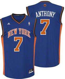 New Yorks Knicks Carmelo Anthony Youth Jersey Blue  