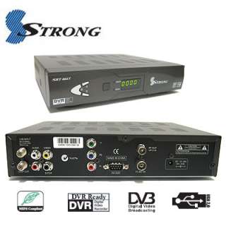 STRONG SRT 4664X Satellite Receiver,12V, PVR,Smart Card  