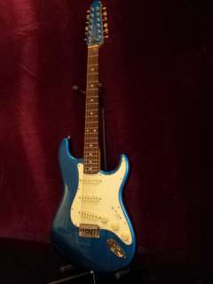   Stratocaster XII 12 String Electric Guitar Lake Placid Blue  