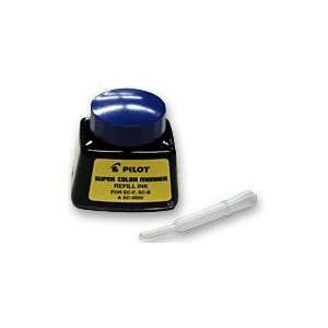 Pack Pilot Pen 43600 1oz Refill Ink for Permanent Markers   Blue 