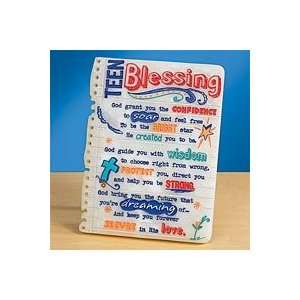  Teen Blessing Religious Gift Plaque