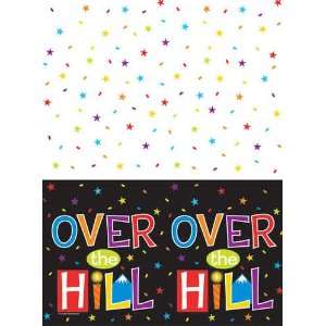  Over the Hill Plastic Table Covers   Tablecloths 