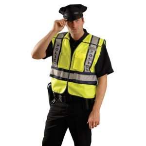  Lightweight ANSI Tricot 5 Point Break Away Public Safey Police Vest 