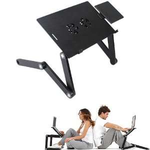  Laptop Table Portable Bed Tray Book Stand Fit up to 17 Laptop 