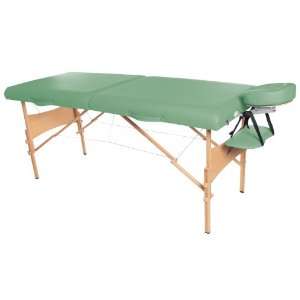   W60602G Green Deluxe PorTable Massage Table, 72.5 Length x 29 Width