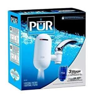  New Procter And Gamble Pur 3 Stage Vertical Faucet Water Filter 