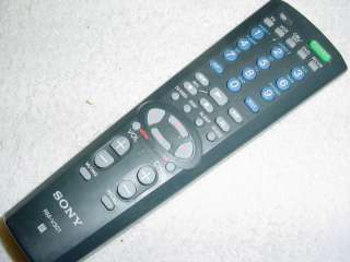 SONY TV VCR DVD REMOTE CONTROL RM V301  