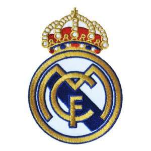  REAL MADRID SOCCER SHIELD PATCH: Sports & Outdoors