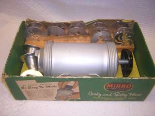 Vintage Mirro Cookie and Pastry Press  