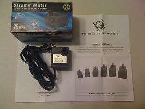 Water Pump Submersible, 75 GPH  
