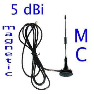  5 Dbi Magnetic Mobile 1x Wifi Booster Antenna (For MC 