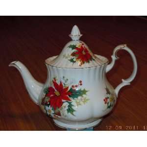  Royal Albert Poinsettia Tea Pot 