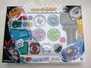   Fusion Battle Beyblade D 4 String Rip Launcher Gyroscope Toy  