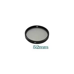  52mm CPL Filter (Circular Polarizer Lens) for Sharp 
