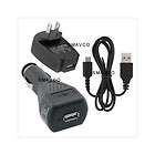 USB Cable Nintendo DS Lite + USB Car + Travel Charger
