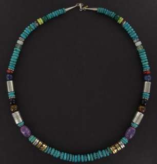 world famous navajo artist tommy singer turquoise amethyst onyx 