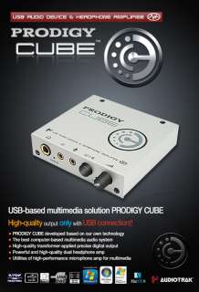 AUDIOTRAK Prodigy CUBE External USB Sound Card  
