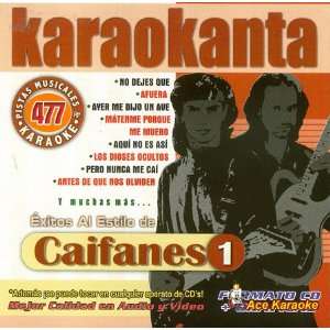   Karaokanta KAR 4477   Caifanes 1 Spanish CDG Various 