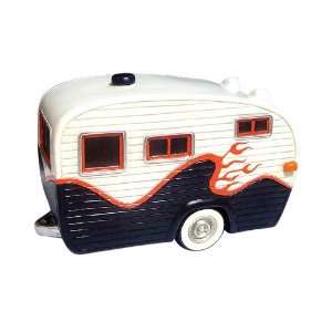  Retro Travel Trailer with Flames Lamp Toys & Games