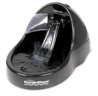 Petmate Large Fresh Flow Black Cat Dog Water Fountain  