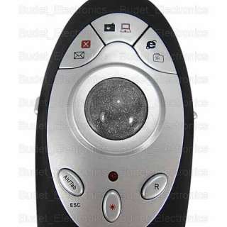 Wireless Remote Presenter+Trackball Mouse+Laser Pointer  