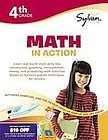 new fourth grade math in action sylvan workbooks expedited shipping