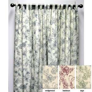   Cotton Duck Thermal Insulated Tab Top Curtain Pair