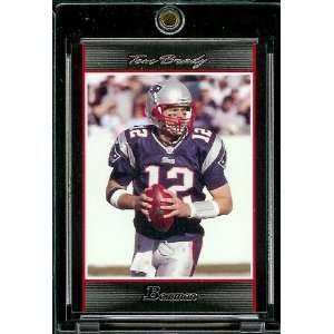 2007 Bowman # 14 Tom Brady   New England Patriots   NFL Trading 