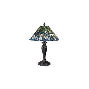   Tiffany Art Glass Courtney Traditional Table Lamp