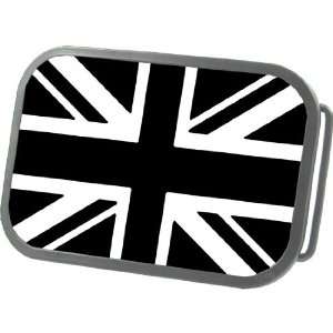  United Kingdom UK Union Jack Black & White Flag Team Belt 