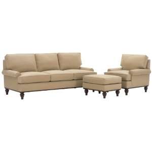 Palmer Fabric Upholstered Studio Sofa Set 