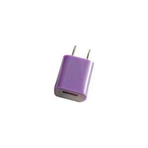  USB Charger Power Adapter Purple for Viewsonic cell phone 