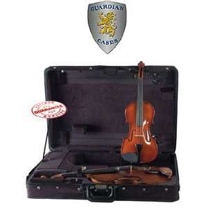   Guardian Double Violin And Viola Case, CV 032 V Musical Instruments